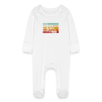1992 L’homme Mythe Légende Original 1/1 - Grenouillère bio avec gants Bébé - blanc - Devant