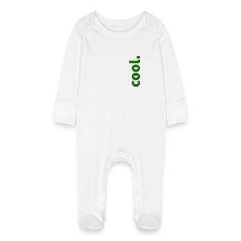 Cool. - Grenouillère bio avec gants Bébé - blanc - Devant