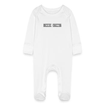 Musical_Director - Grenouillère bio avec gants Bébé - blanc - Devant