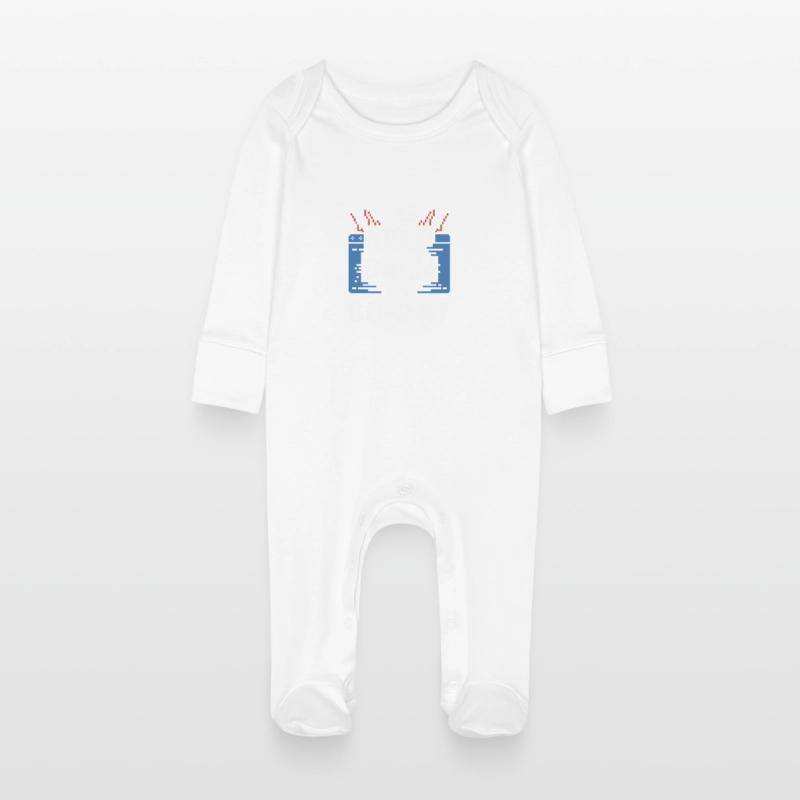 Coding Ninja Programmeur Débogage Master Grenouillère bio avec gants Bébé