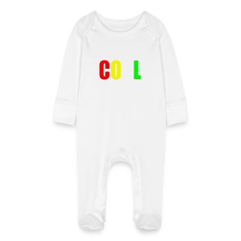 Cool - Grenouillère bio avec gants Bébé - blanc - Devant
