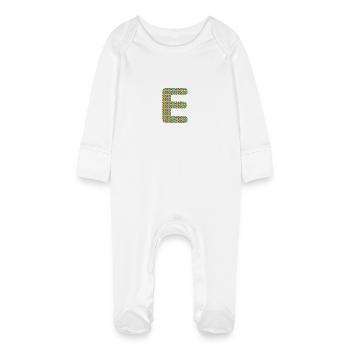 Design coloré Heart-E - Unique et élégant ! - Grenouillère bio avec gants Bébé - blanc - Devant