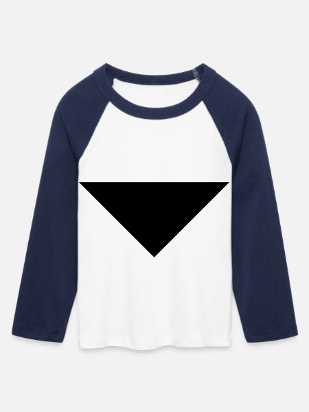 arrow sans down - Frauen Cropped Baseball T-Shirt 3/4 Arm - Weiß/Navy 