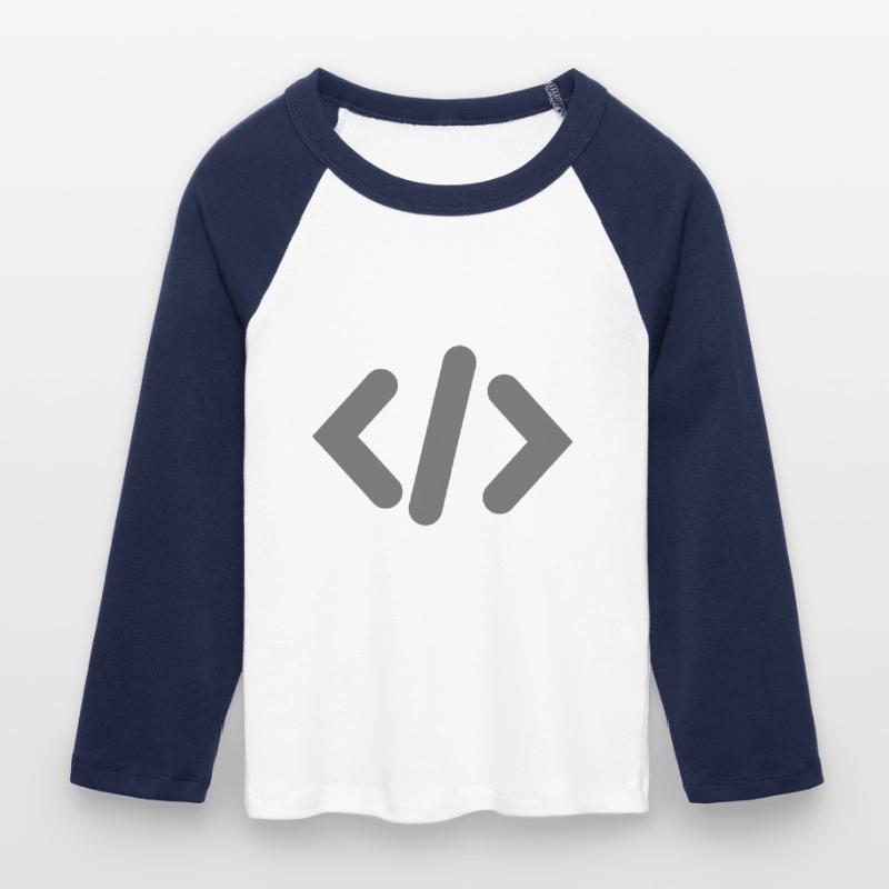 Programmer Code Women's Cropped 3/4 Sleeve Baseball T-Shirt