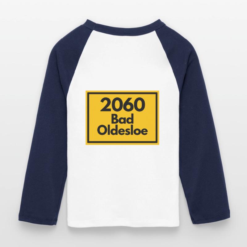 OLD POSTCODE POSTCODE RETRO 2060 BAD OLDESLOE Moin Women's Cropped 3/4 Sleeve Baseball T-Shirt