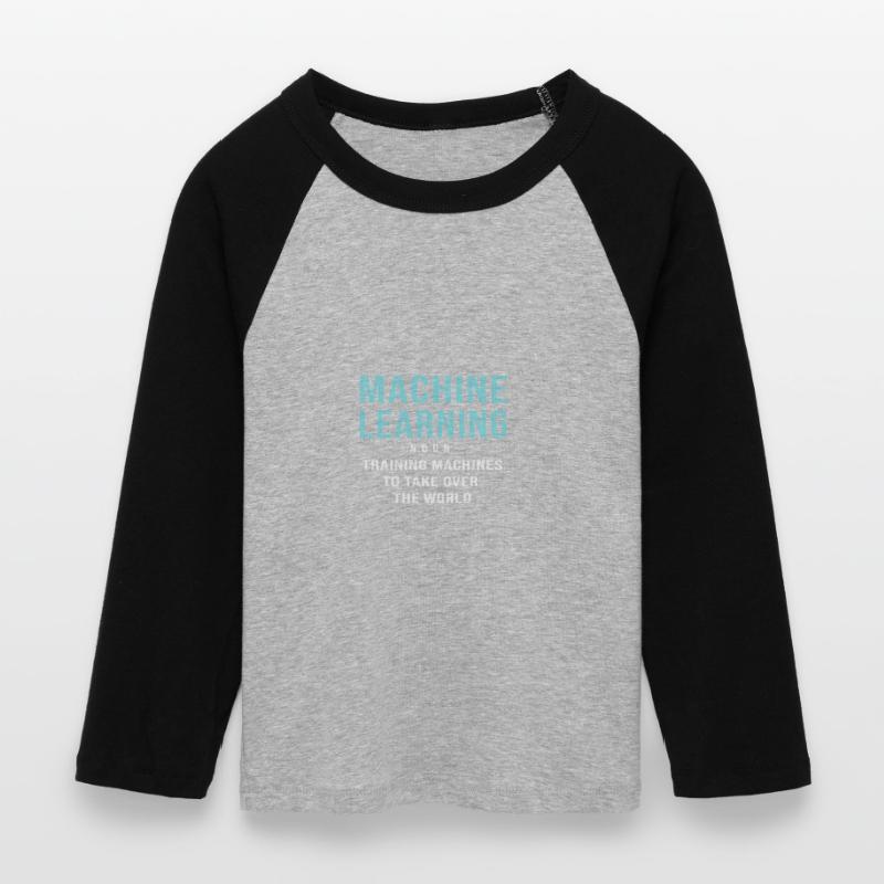 GPT Programmer Coder Women's Cropped 3/4 Sleeve Baseball T-Shirt