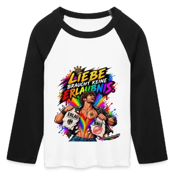 Frauen Cropped Baseball T-Shirt 3/4 Arm