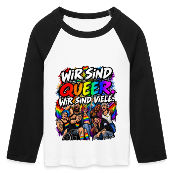 Frauen Cropped Baseball T-Shirt 3/4 Arm