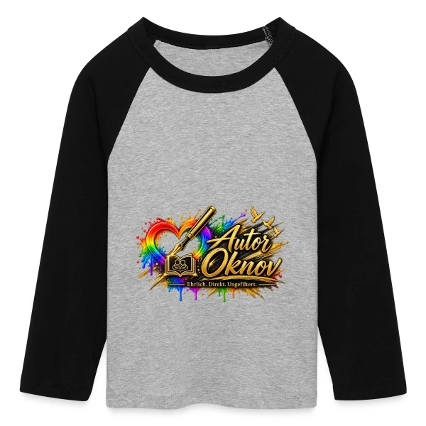 Frauen Cropped Baseball T-Shirt 3/4 Arm