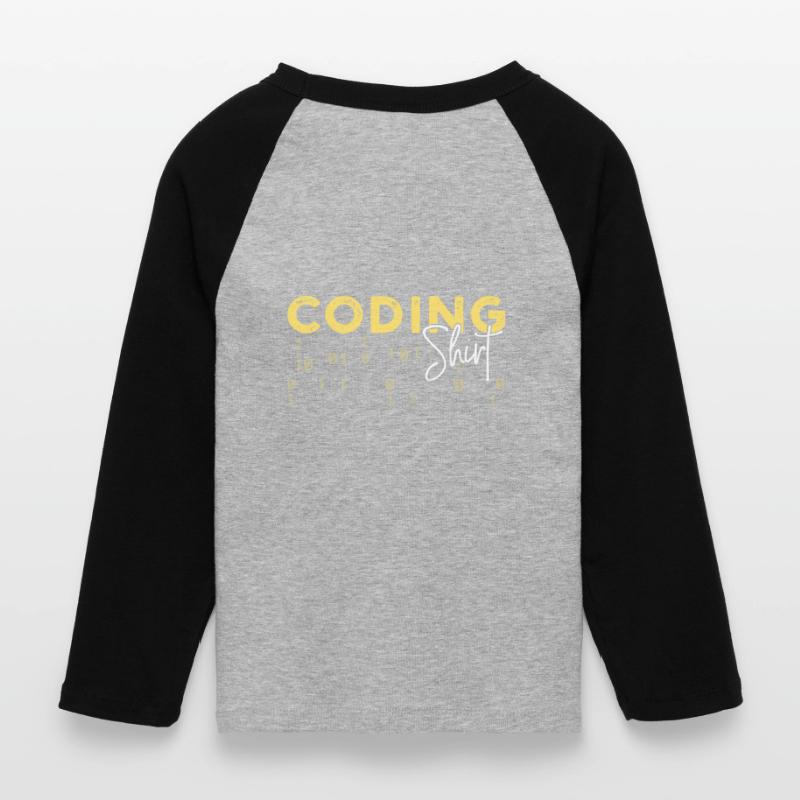 Coden Statement Developer Programmierer Skripting Frauen Cropped Baseball T-Shirt 3/4 Arm