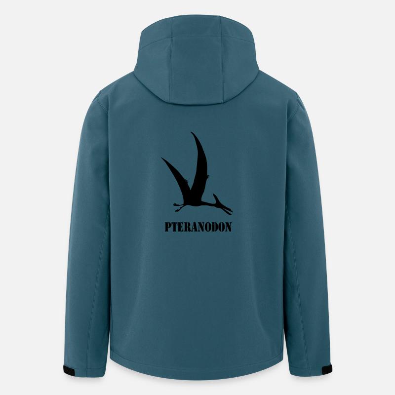 pteranodon - Recycelte Männer Softshell-Jacke von Stanley/Stella - Dunkles Petrol