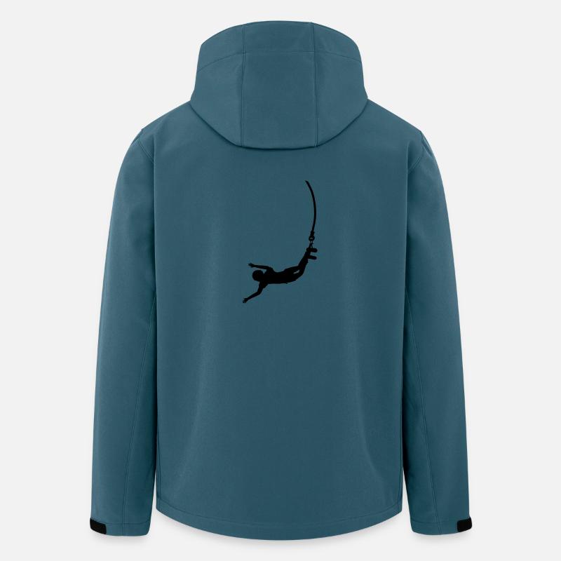 Bungee jumping - Men’s Recycled Softshell Jacket by Stanley/Stella - stargazer