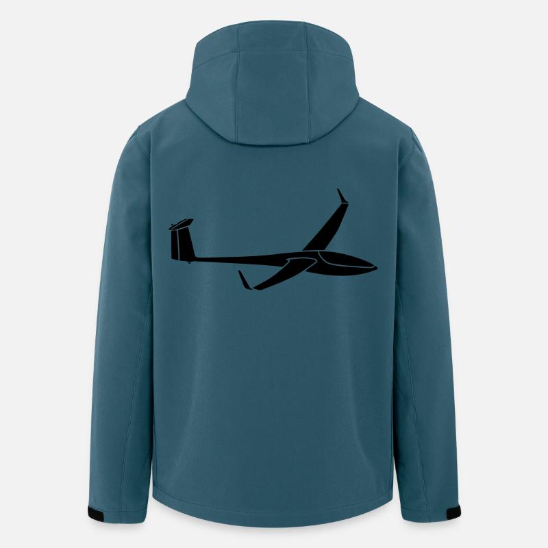 DG800 - Recycelte Männer Softshell-Jacke von Stanley/Stella - Dunkles Petrol