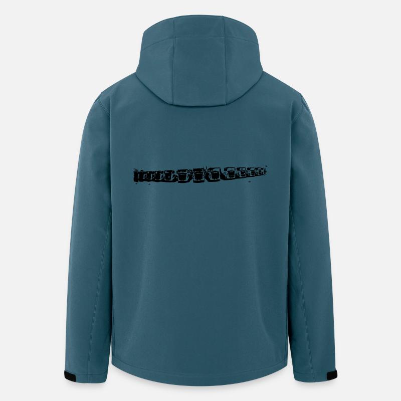 Lastwagen - Recycelte Männer Softshell-Jacke von Stanley/Stella - Dunkles Petrol
