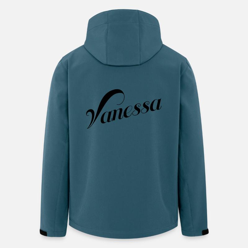 Vanessa - Recycelte Männer Softshell-Jacke von Stanley/Stella - Dunkles Petrol