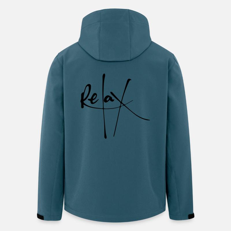 Relax - Recycelte Männer Softshell-Jacke von Stanley/Stella - Dunkles Petrol