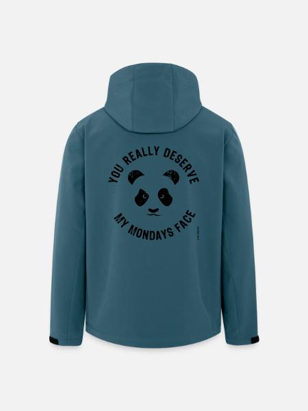 Mondays Face - Men’s Recycled Softshell Jacket by Stanley/Stella - stargazer