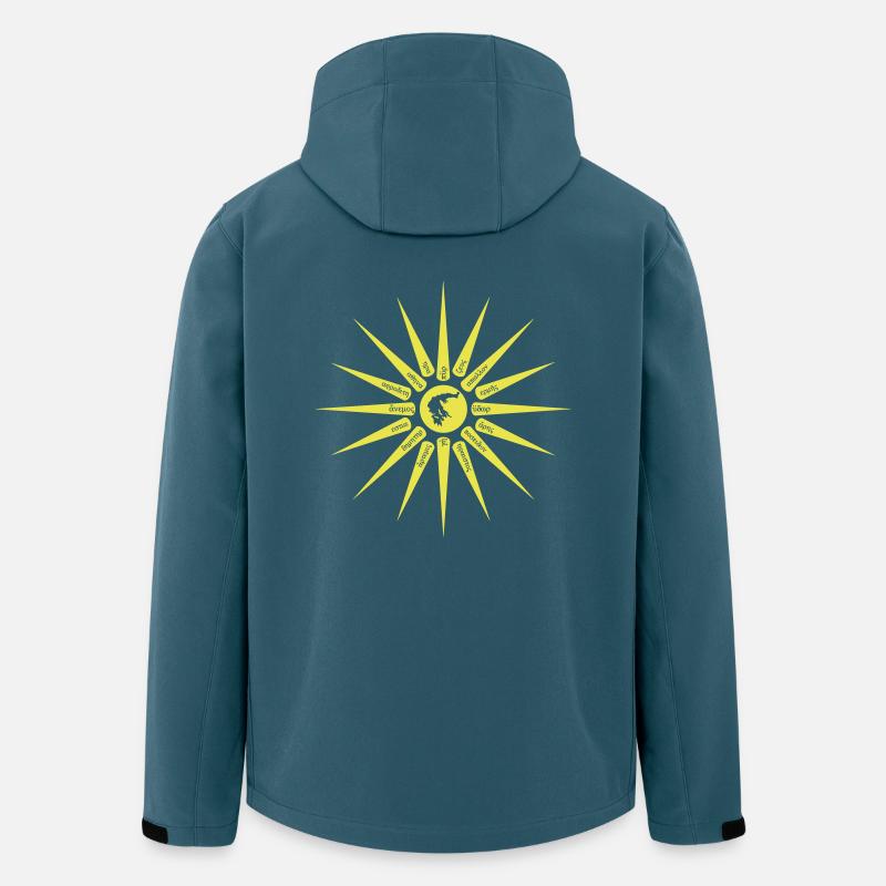 Ilios vec - Recycelte Männer Softshell-Jacke von Stanley/Stella - Dunkles Petrol