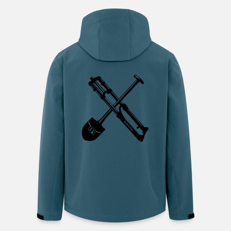 No Dig, no ride - Men’s Recycled Softshell Jacket by Stanley/Stella - stargazer