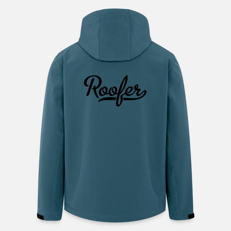 6254398 129527170 Roofer - Veste softshell homme en polyester recyclé Stanley/Stella - bleu pétrole foncé