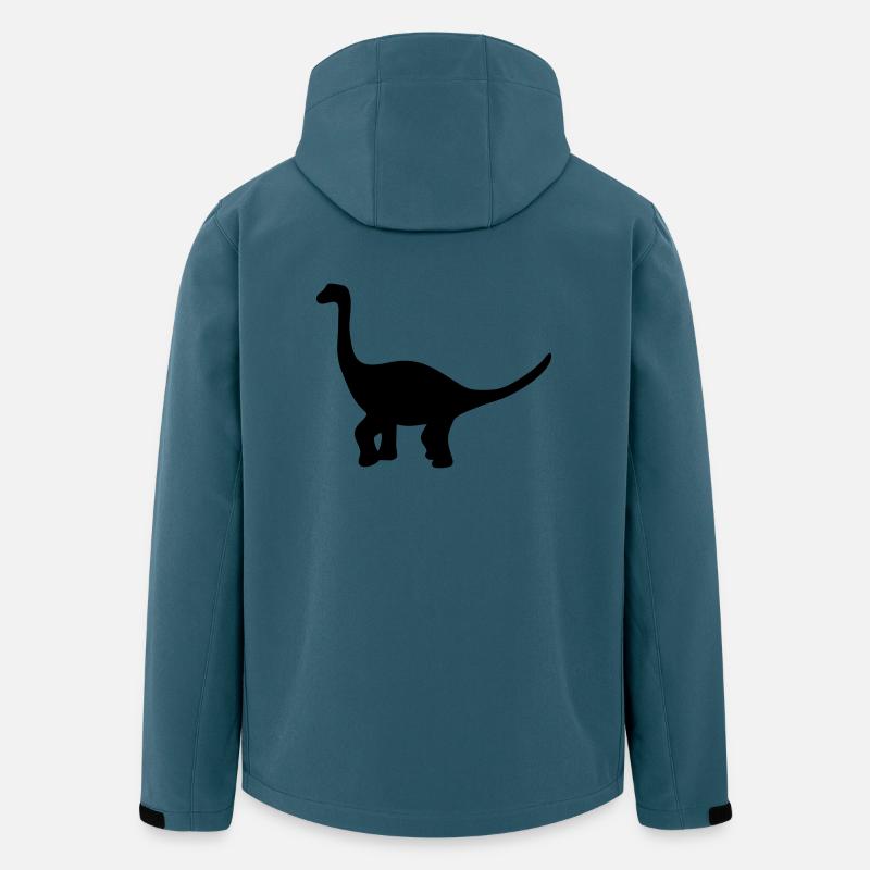 Dinosaur brachiosaurus gift - Men’s Recycled Softshell Jacket by Stanley/Stella - stargazer