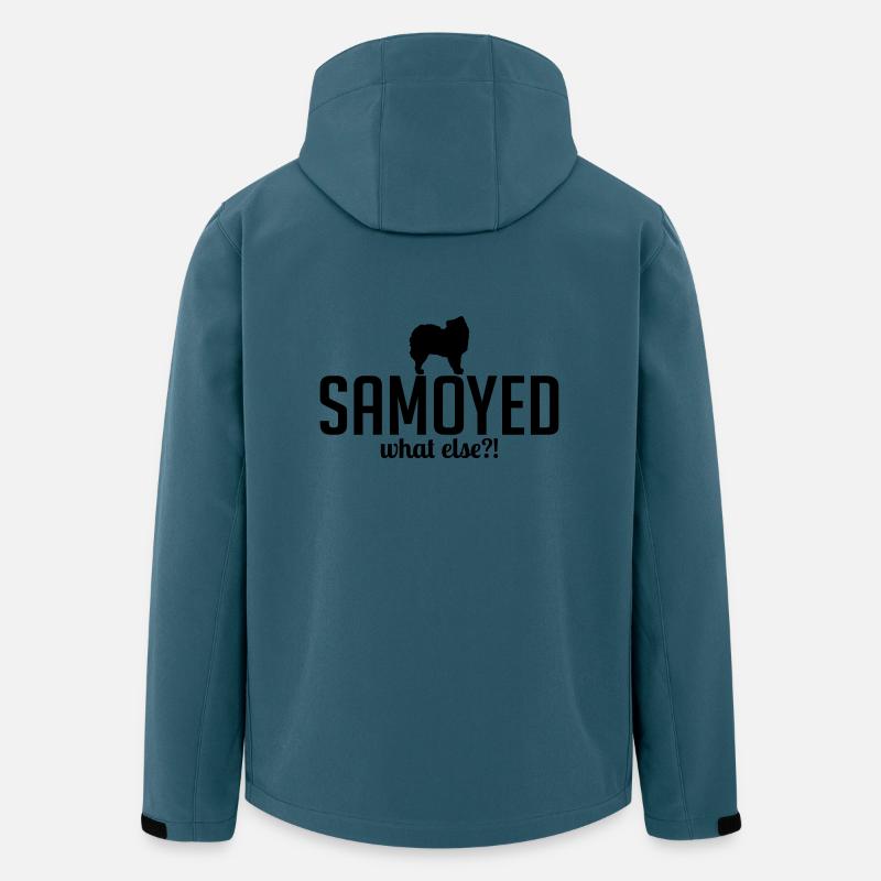 SAMOYED whatelse - Veste softshell homme en polyester recyclé Stanley/Stella - bleu pétrole foncé