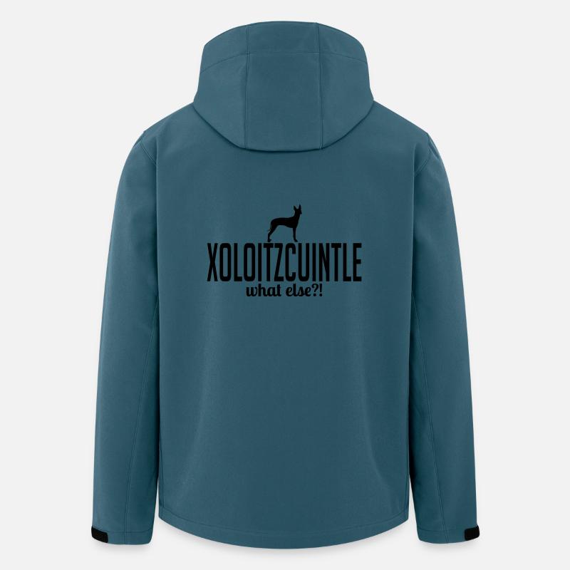 xoloitzcuintle whatelse - Veste softshell homme en polyester recyclé Stanley/Stella - bleu pétrole foncé