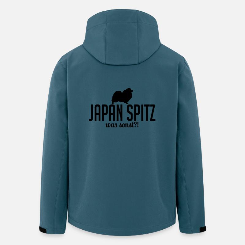JAPAN SPITZ was sonst - Recycelte Männer Softshell-Jacke von Stanley/Stella - Dunkles Petrol