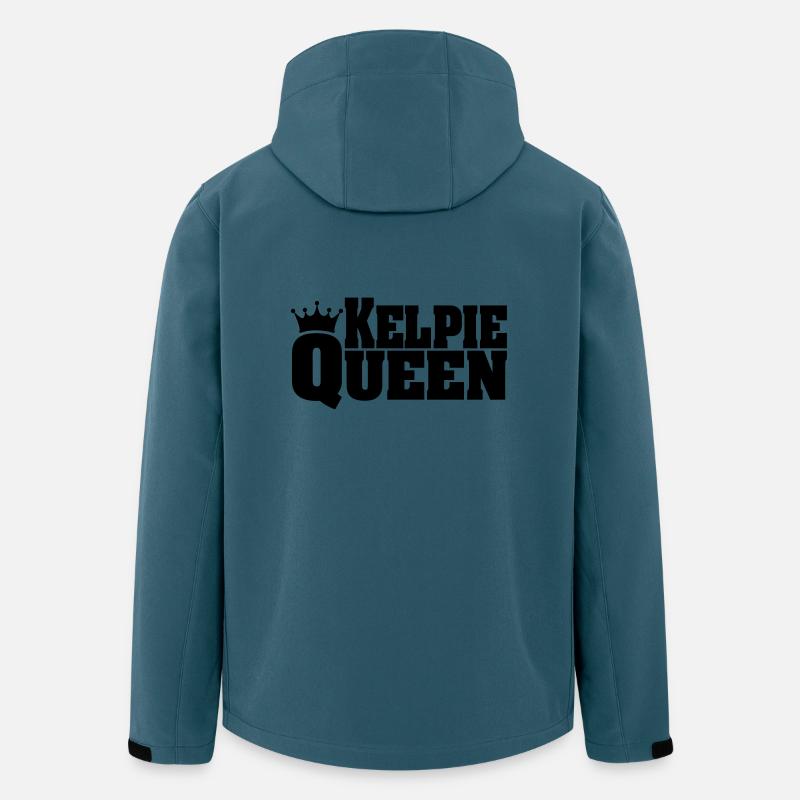 KELPIE QUEEN Australian Kelpie - Men’s Recycled Softshell Jacket by Stanley/Stella - stargazer
