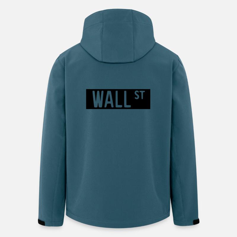 Wall Street 2 - Recycelte Männer Softshell-Jacke von Stanley/Stella - Dunkles Petrol