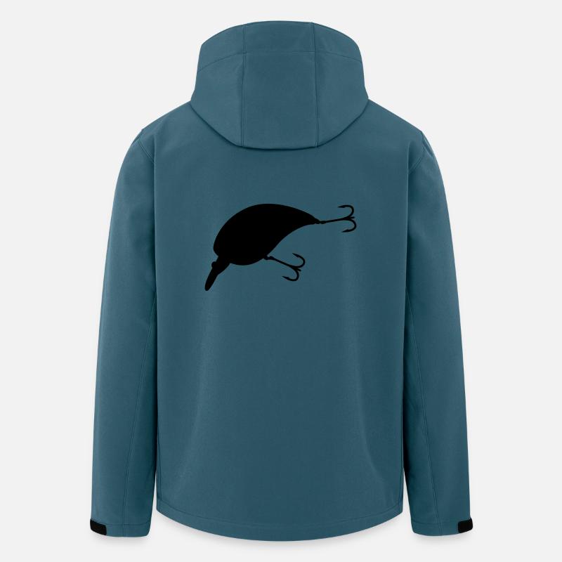 CRANKBAIT - Recycelte Männer Softshell-Jacke von Stanley/Stella - Dunkles Petrol