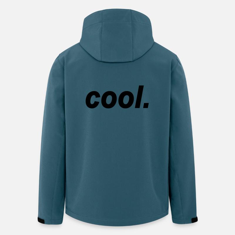 cool - Recycelte Männer Softshell-Jacke von Stanley/Stella - Dunkles Petrol