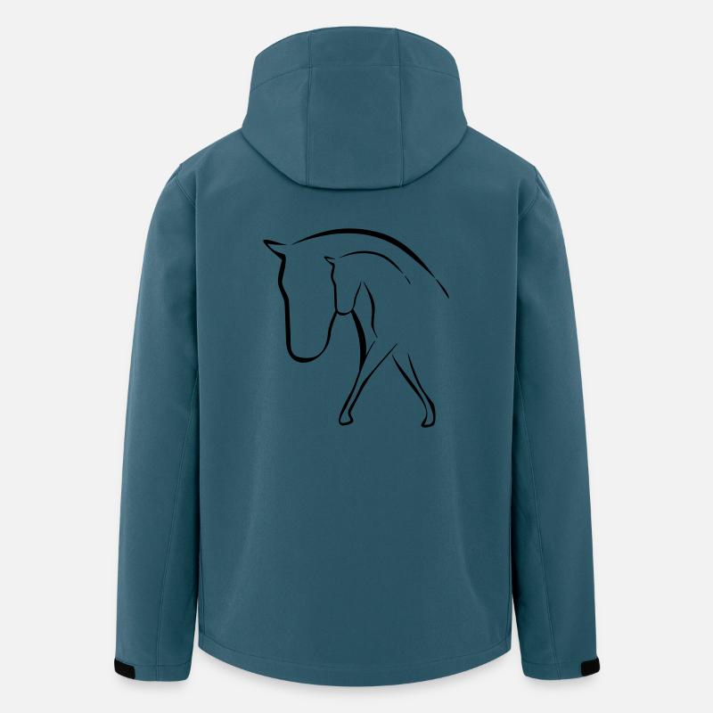 Horse - Men’s Recycled Softshell Jacket by Stanley/Stella - stargazer