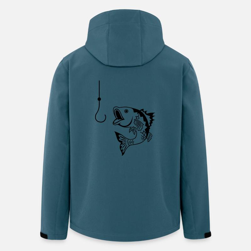 fish - Men’s Recycled Softshell Jacket by Stanley/Stella - stargazer