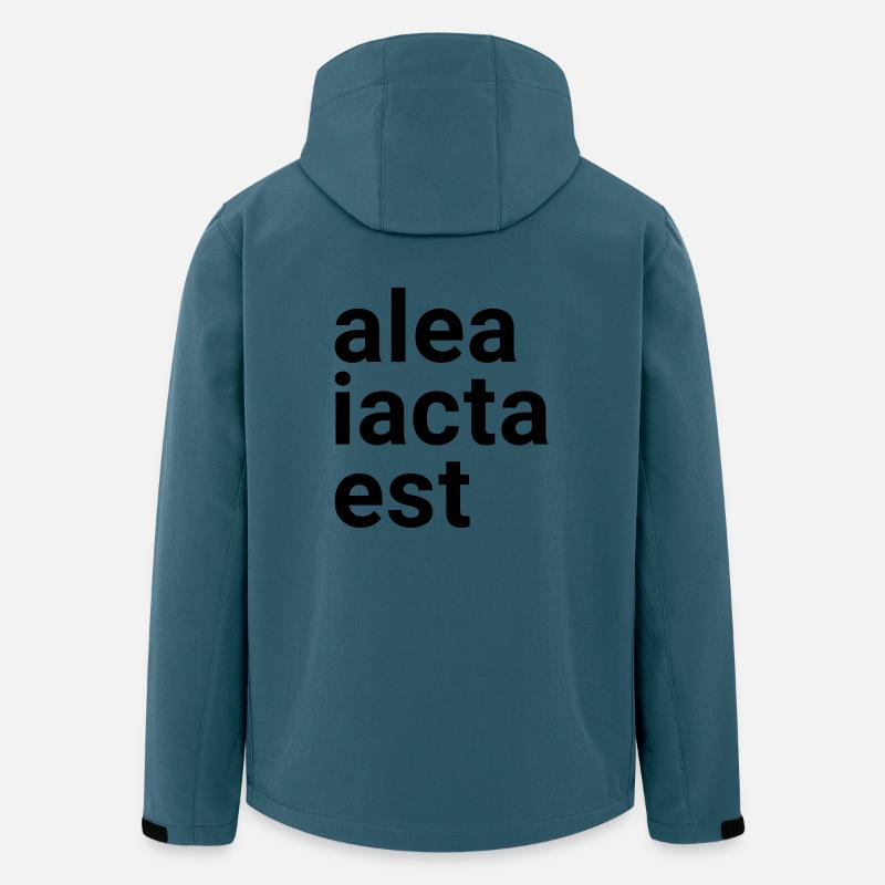 alea iacta est - Recycelte Männer Softshell-Jacke von Stanley/Stella - Dunkles Petrol
