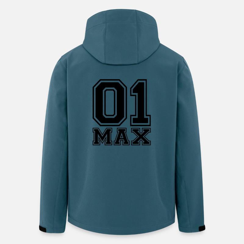 Max - Nom - Veste softshell homme en polyester recyclé Discoverer Stanley/Stella - bleu pétrole foncé