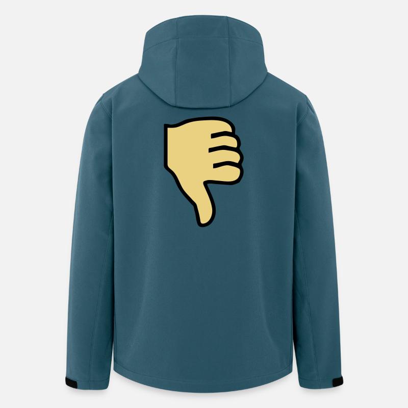 2541614 15419361 pouce - Veste softshell homme en polyester recyclé Stanley/Stella - bleu pétrole foncé