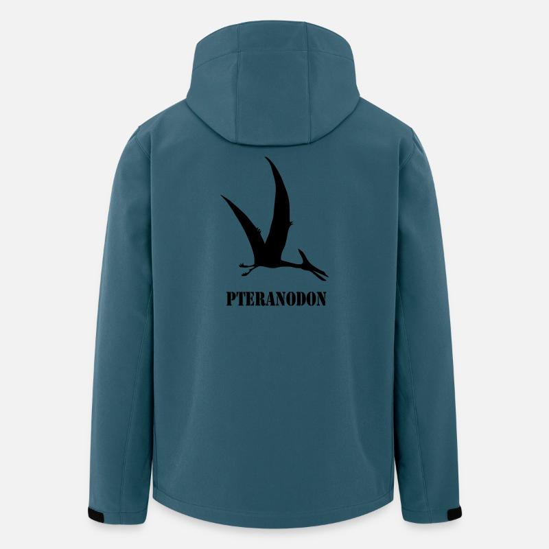 pteranodon - Recycelte Männer Softshell-Jacke von Stanley/Stella - Dunkles Petrol