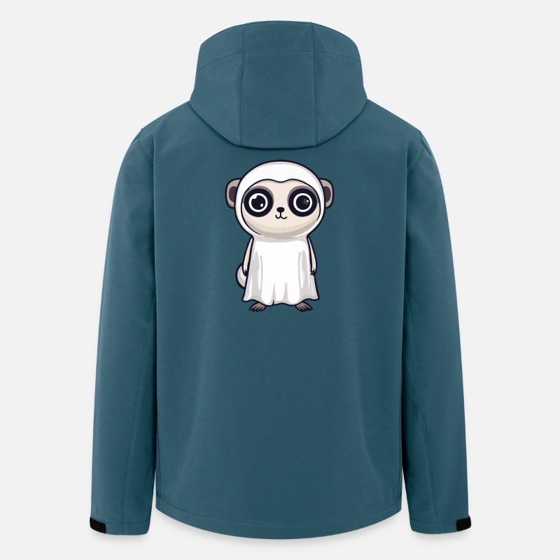 Meerkat Halloween Ghost - Men’s Recycled Softshell Jacket by Stanley/Stella - stargazer