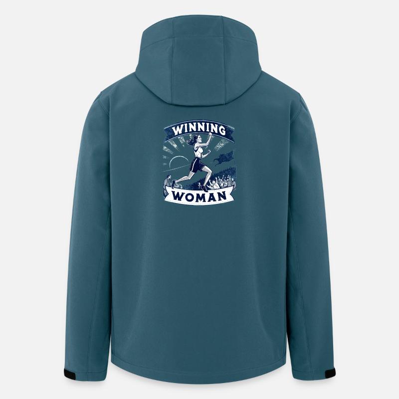 Winning Woman | Jogging - Recycelte Männer Softshell-Jacke von Stanley/Stella - Dunkles Petrol