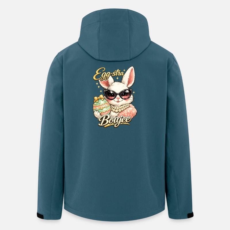 Eggstra Boujee Easter Bunny Easter - Men’s Recycled Softshell Jacket by Stanley/Stella - stargazer