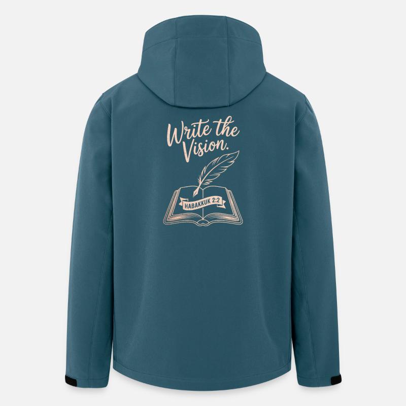 Write the Vision Habakkuk Tee - Men’s Recycled Softshell Jacket by Stanley/Stella - stargazer