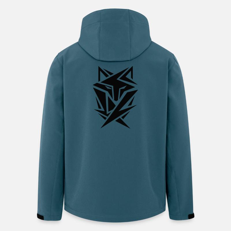 Vulpa Hunter - Recycelte Männer Softshell-Jacke von Stanley/Stella - Dunkles Petrol