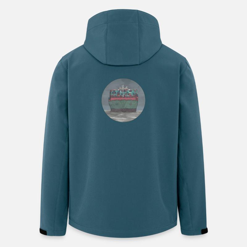 container ship - Men’s Recycled Softshell Jacket by Stanley/Stella - stargazer