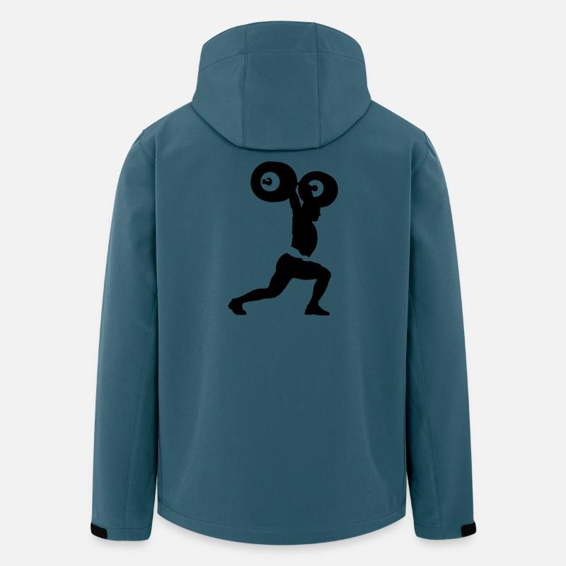 Gewichtheber - Recycelte Männer Softshell-Jacke von Stanley/Stella - Dunkles Petrol