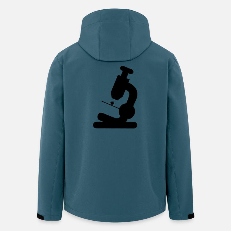 Microscope - Veste softshell homme en polyester recyclé Discoverer Stanley/Stella - bleu pétrole foncé