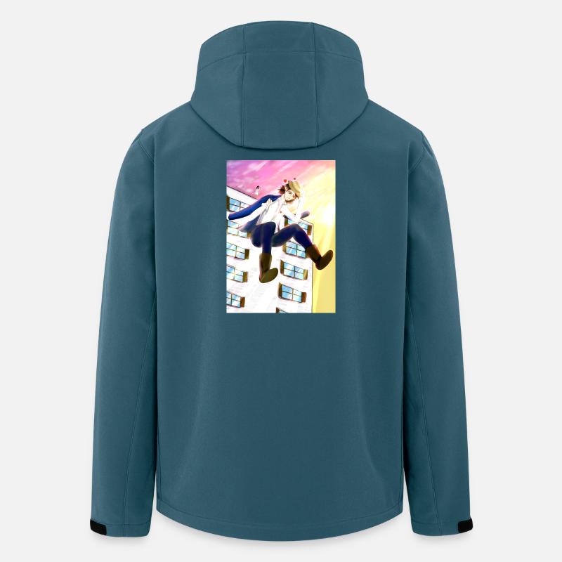 Liebe - Recycelte Männer Softshell-Jacke Discoverer von Stanley/Stella - Dunkles Petrol