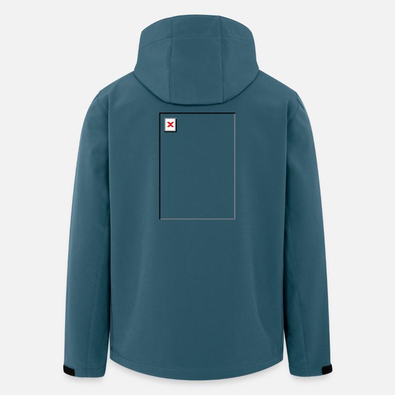 Image Not Found – aber Style garantiert - Recycelte Männer Softshell-Jacke von Stanley/Stella - Dunkles Petrol