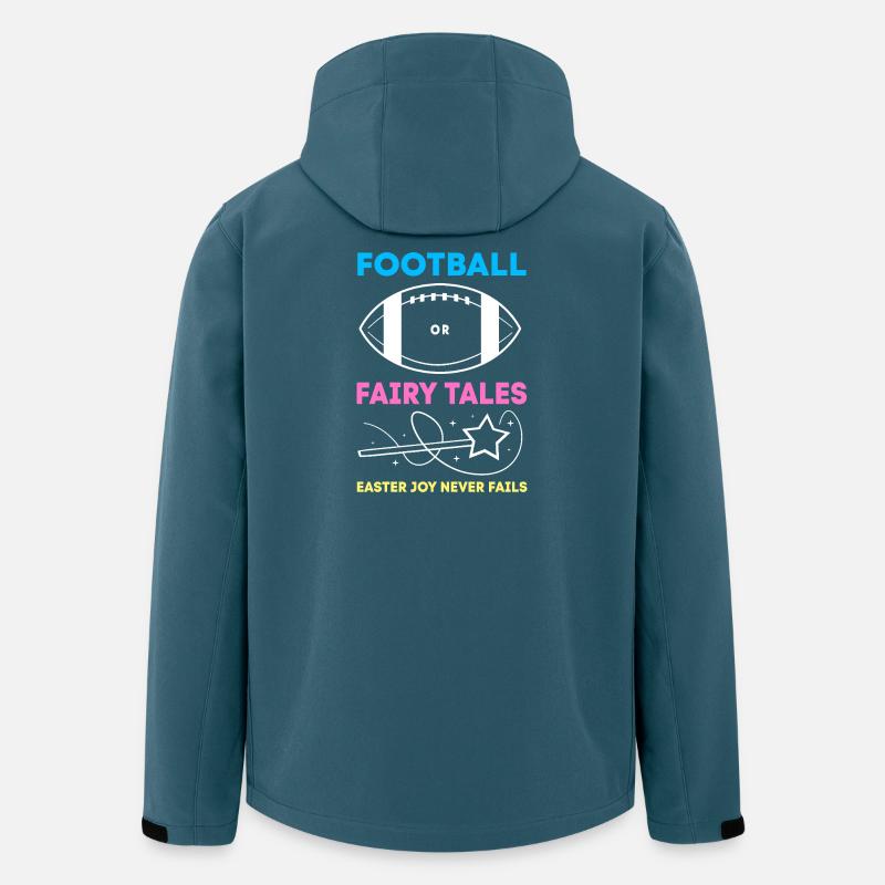 Werdende Mutter Ostern Gender Reveal - Recycelte Männer Softshell-Jacke von Stanley/Stella - Dunkles Petrol