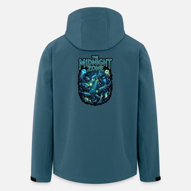 Midnight Zone - Men’s Recycled Softshell Jacket by Stanley/Stella - stargazer
